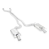 Stainless Works 2009-15 Cadillac CTS-V Wagon 3in Catback System X-Pipe Chambered Mufflers 4in Tips thumbnail 3