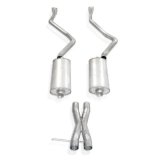 Stainless Works 2007-14 Chevy Tahoe And Yukon LT 2-1/2in Exhaust X-Pipe Chambered Mufflers Tips thumbnail 6