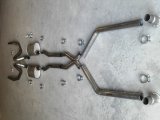Stainless Works Chevy Chevelle Small/Big Block 1966-67 Exhaust 2 1/2in for Headers with X-Pipe thumbnail 5