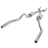 Stainless Works Chevy Chevelle Small/Big Block 1968-72 Exhaust 2.5in Stainless Dual thumbnail 1