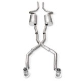 Stainless Works Chevy Chevelle Small/Big Block 1968-72 Exhaust 2.5in Stainless Dual thumbnail 3