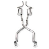 Stainless Works Chevy Chevelle Small/Big Block 1968-72 Exhaust 2.5in Stainless Dual thumbnail 5