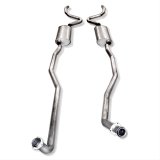 Stainless Works Chevy Chevelle Small Block 1968-72 Exhaust Stainless Factory Connect thumbnail 2