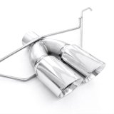 Stainless Works 2013-18 Ford Focus ST 3in Catback Vintage Round Muffler 4in Tips thumbnail 5