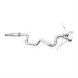 Stainless Works 2013-18 Ford Focus ST 3in Catback Vintage Round Muffler Wide Tip thumbnail 5