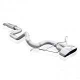Stainless Works 2013-18 Ford Focus ST 3in Catback Vintage Round Muffler Wide Tip thumbnail 7