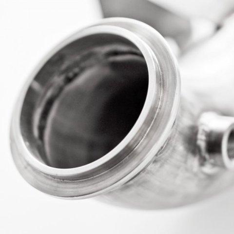 Stainless Works 2013-18 Ford Focus ST 3in High-Flow Cats Downpipe Factory Connection thumbnail 6