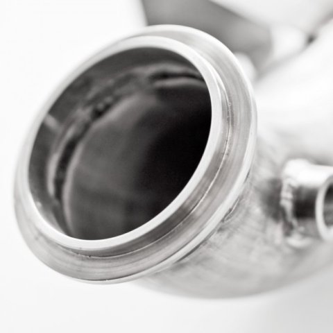 Stainless Works 2013-18 Ford Focus ST 3in High-Flow Cats Downpipe Factory Connection thumbnail 7