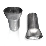 Stainless Works 2 Way Collector - 1 3/4in Inlets 2 1/2in Single Outlet thumbnail 2