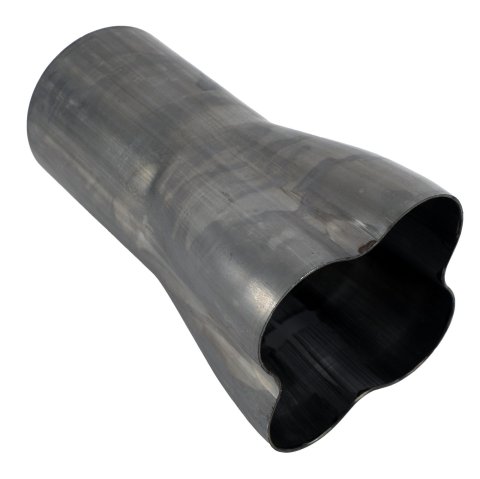 Stainless Works 4 way collector-2in inlet 3 1/2in od outlet