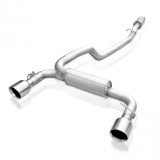 Stainless Works 2016-18 Ford Focus RS 3in Catback Vintage Round Muffler 5in Tips thumbnail 9