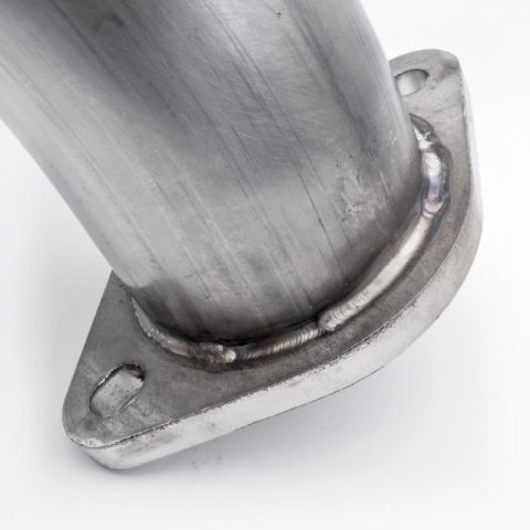 Stainless Works 2016-18 Ford Focus RS 3in High-Flow Cats Downpipe Factory Connection thumbnail 3