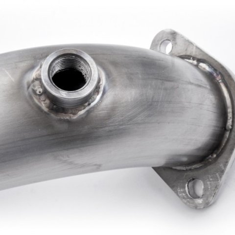 Stainless Works 2016-18 Ford Focus RS 3in High-Flow Cats Downpipe Factory Connection thumbnail 7