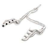 Stainless Works 2011-14 F-150 5.0L 1-3/4in Primaries 3in High-Flow Cats Y-Pipe thumbnail 2