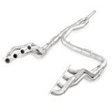 Stainless Works 2011-14 F-150 5.0L 1-3/4in Primaries 3in High-Flow Cats Y-Pipe thumbnail 3