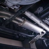 Stainless Works 2015-18 F-150 Exhaust X-Pipe Resonator Muffler Exits In Front Of Passenger Rear Tire thumbnail 8