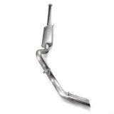 Stainless Works 2015-16 Ford F-150 2.7L/3.5L 3.5in Catback S-Tube Muffler Factory Connection thumbnail 1