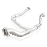 Stainless Works 2015-16 F150 2.7L Downpipe 3in High-Flow Cats Y-Pipe Factory Connection thumbnail 4