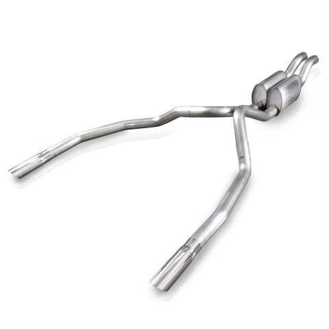 Stainless Works 2010-14 Ford Raptor 3in Exhaust Chambered Mufflers Under Bumper Exit thumbnail 5