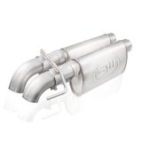 Stainless Works 2010-14 Ford Raptor 3in Exhaust Chambered Mufflers Dump Exit thumbnail 2