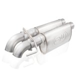 Stainless Works 2010-14 Ford Raptor 3in Exhaust Chambered Mufflers Dump Exit thumbnail 6
