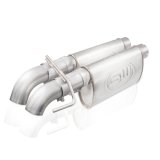 Stainless Works 2010-14 Ford Raptor 3in Exhaust Chambered Mufflers Dump Exit thumbnail 7