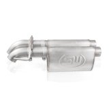 Stainless Works 2010-14 Ford Raptor 3in Exhaust Chambered Mufflers Dump Exit thumbnail 8