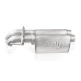 Stainless Works 2010-14 Ford Raptor 3in Exhaust Chambered Mufflers Dump Exit thumbnail 9