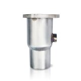 Stainless Works Collector Adapter 3-Bolt 2-1/2in OD Tubing 2-1/2in OD Outlet + O2 Bung thumbnail 4