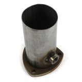 Stainless Works Collector Adapter 3-Bolt 3in OD Tubing 3in OD Outlet + O2 Bung thumbnail 1