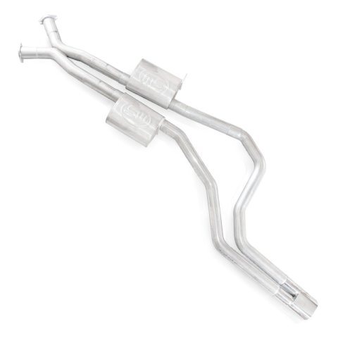 Stainless Works 2004 GTO 3in Catback Chambered Mufflers X-Pipe Slash Cut Tips thumbnail 7