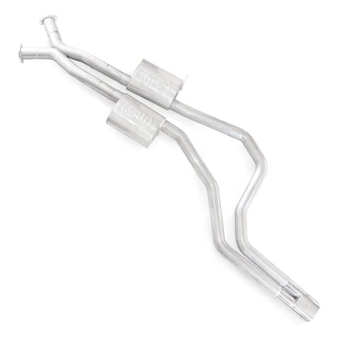 Stainless Works 2004 GTO 3in Catback Chambered Mufflers X-Pipe Slash Cut Tips thumbnail 8