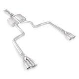 Stainless Works 2008-14 Challenger 3in Catback X-Pipe Chambered Mufflers 3-1/2in Tips thumbnail 4