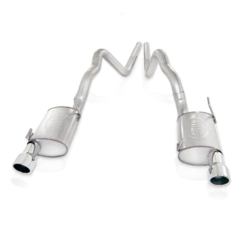Stainless Works 2007-10 Shelby GT500 3in Catback X-Pipe Chambered Mufflers thumbnail 3