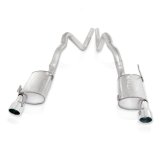 Stainless Works 2007-10 Shelby GT500 3in Catback X-Pipe S-Tube Mufflers thumbnail 3