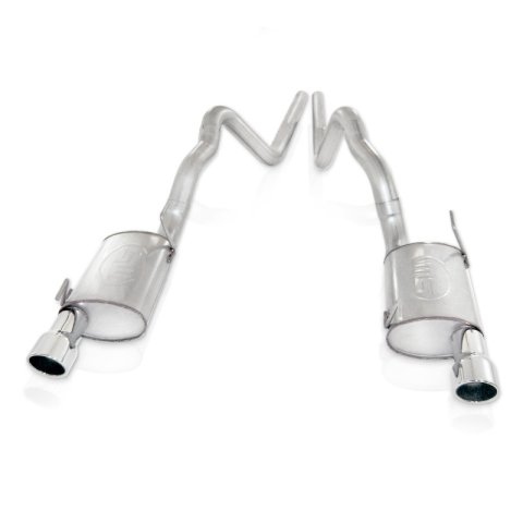 Stainless Works 2007-10 Shelby GT500 3in Catback Chambered Mufflers thumbnail 3