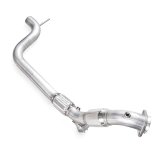Stainless Works 2015-16 Mustang Downpipe 3in High-Flow Cats Performance Connection thumbnail 4