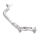 Stainless Works 2015-16 Mustang Downpipe 3in High-Flow Cats Performance Connection thumbnail 5
