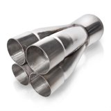Stainless Works 1 5/8in 4 way merge collectors with 3in OD outlet thumbnail 1