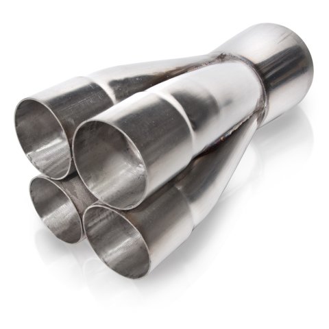 Stainless Works 2-1/2in 4-way merge collectors with 5in OD outlet thumbnail 5