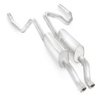 Stainless Works 2009-16 Dodge Ram 5.7L Truck Exhaust 3in X-Pipe S-Tube Mufflers Under Bumper Exit thumbnail 3