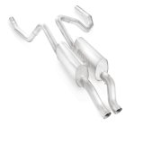 Stainless Works 2009-16 Dodge Ram 5.7L Truck Exhaust 3in X-Pipe S-Tube Mufflers Under Bumper Exit thumbnail 4