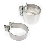 Stainless Works 3in SS Saddle Clamp thumbnail 4
