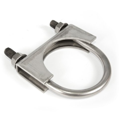 Stainless Works 3 1/2in SS Saddle Clamp thumbnail 2