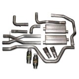 Stainless Works Chevy SSR 2003-2006 Exhaust True Dual Catted thumbnail 3
