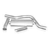 Stainless Works 2006-09 Chevy 6.0L Trailblazer SS 3-1/2in Catback Single Chambered Muffler Factory thumbnail 3