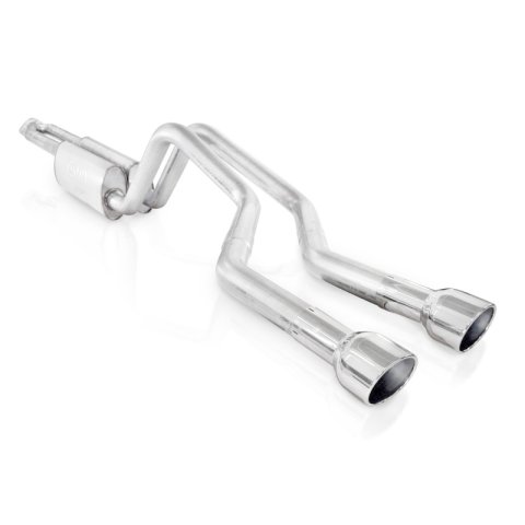 Stainless Works 2006-09 Trailblazer SS 6.0L 2-1/2in Chambered Exhaust Y-Pipe Center Bumper Exit thumbnail 3