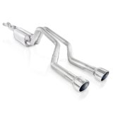Stainless Works 2006-09 Trailblazer SS 6.0L 2-1/2in Chambered Exhaust X-Pipe Center Bumper Exit thumbnail 3