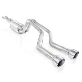 Stainless Works 2006-09 Trailblazer SS 6.0L 2-1/2in Chambered Exhaust X-Pipe Center Bumper Exit thumbnail 4
