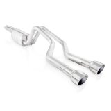 Stainless Works 2006-09 Trailblazer SS 6.0L 2-1/2in S-Tube Exhaust Y-Pipe Center Bumper Exit thumbnail 3
